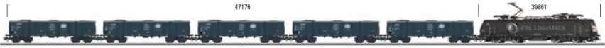 CTL type Eaos High-Side Gondola 5-Car Set