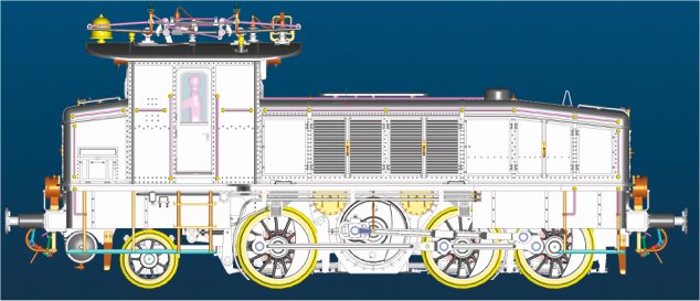 Dgtl DRG E 60 Electric Locomotive