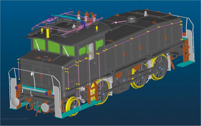 Dgtl DB cl E 60 Electric Locomotive