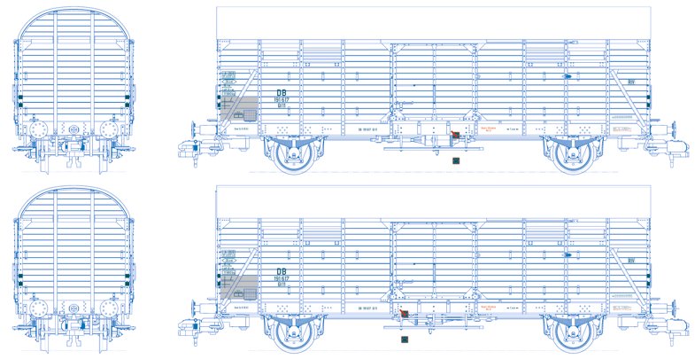 DB type Gl 11 Freight Car