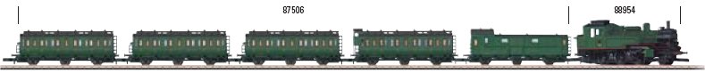 SNCB Passenger 5-Car Set