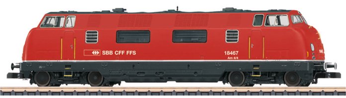 SBB cl Am 4/4 Diesel Hydraulic Locomotive