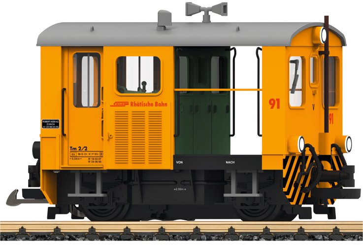 RhB Tm 2/2 91 Rail Tractor