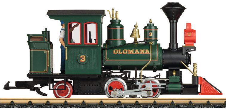 Olomana Museum Steam Locomotive