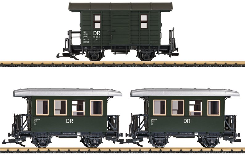 DR Car Set (Franzburger Kreisbahn)