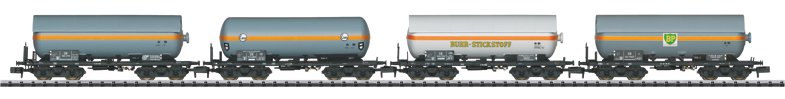 Pressurized Gas Tank 4-Car Set