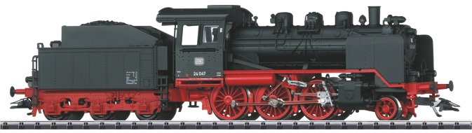 Dgtl DB Cl. 24 Steam Locomotive w/Tender