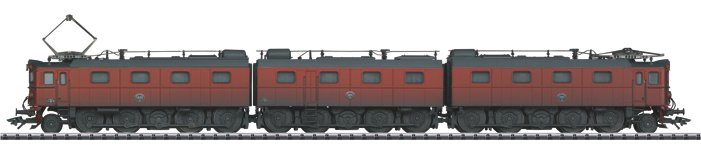 Dgtl SJ Cl. M3 Heavy Ore Locomotive, Weathered