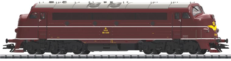 Dgtl DSB cl MY 1100 Diesel NOHAB Locomotive