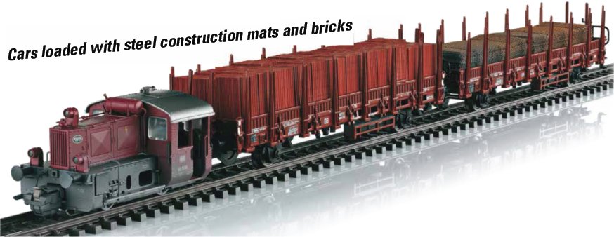 Dgtl DB Kf II + 2 Stake Cars Train Set