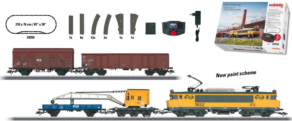 Dgtl Dutch Construction Train Starter Set w/Mobile Station 230V