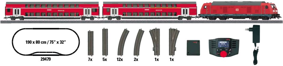 Dgtl Regional-Express Starter Set w/Mobile Station 230V