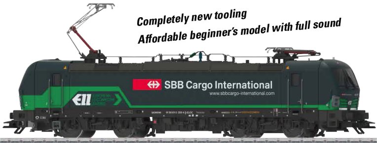 Dgtl SBB Cargo ELL Electric Locomotive, (Start Up)
