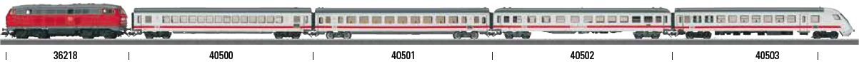 DB AG Intercity Express Train Control Car, 2nd class (Start Up)