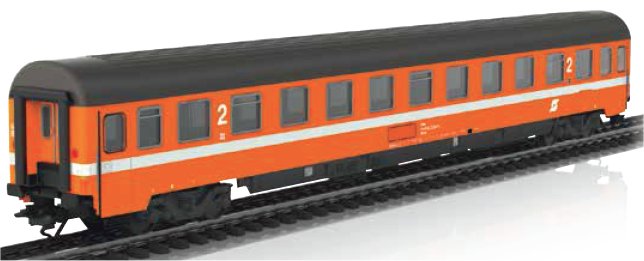 BB Type Bmoz Eurofima Passenger Car, 2nd class