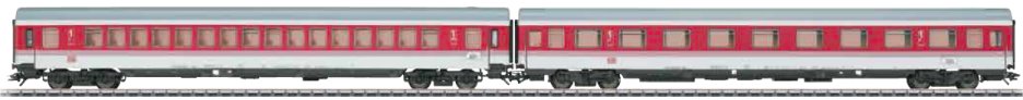 DB AG EC 9 Tiziano Express Train Passenger 2-Car Set