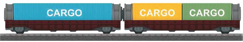 Container 2-Car Set