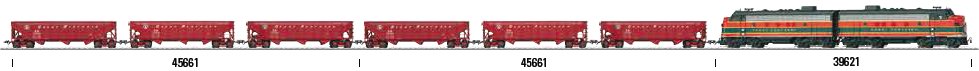 GN American Hopper 3-Car Set