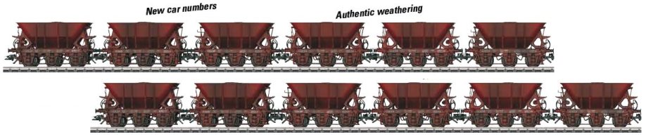 SJ Type Mas IV Ore 12-Car Set