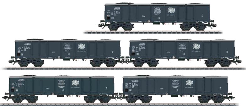 CTL Type Eaos High-Side Gondola 5-Car Set