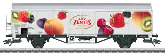 DB AG Type Ibblps 379 Zentis Refrigerator Car