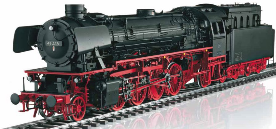 Dgtl DB cl 41 Steam Locomotive w/Tender