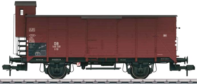 DB Type G 10 Boxcar