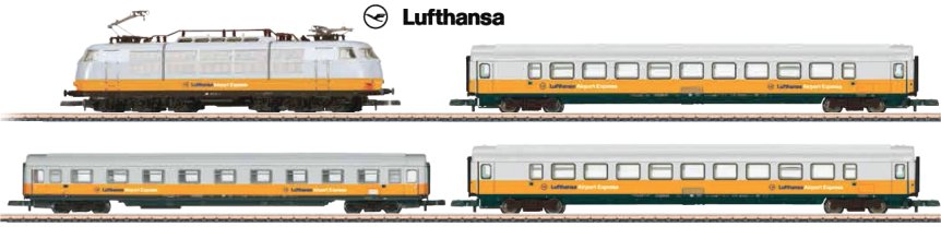 Lufthansa Airport Express Train Set
