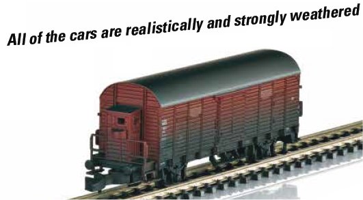 DB Type Gl 11 Boxcar with weathering
