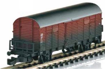 DB Type Gl 11 Boxcar with weathering