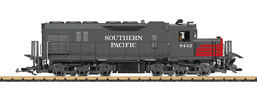 Southern Pacific Diesel Locomotive Red & Gray Bloodynose