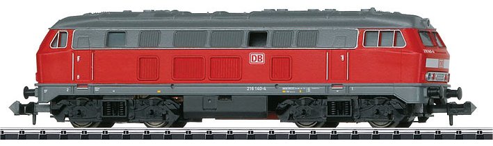 DB AG cl 216 Diesel Locomotive, Hobby