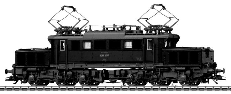 2017 Marklin HO Toy Fair Locomotive DB class E93 Electric