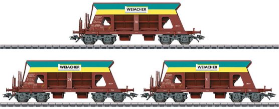 SBB Weiacher Kies Type Falls Hopper 3-Car Set, Era VI