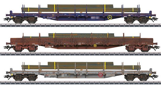 CFL Cargo Flat Car 3-Car Set, Era VI