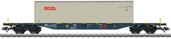Type Sgnss Container Transport Car w/ 40' Container, Era VI