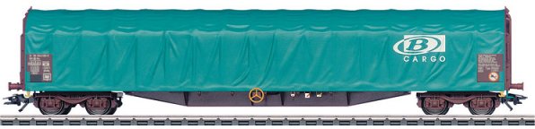 SNCB Type Rils Sliding Tarp Car, Era V