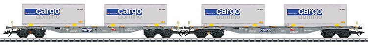 SBB Type Sgnss Container Flat Cars, Era VI