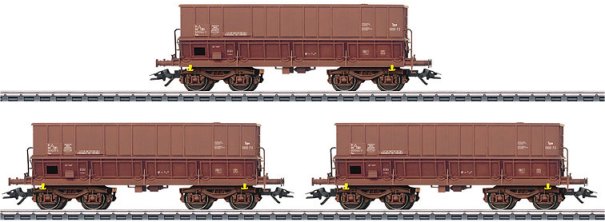 SNCB Type Fals Hopper 3-Car Set, Era IV