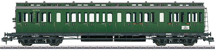 DB Type B4 Passenger Car, 2nd Class, Era III