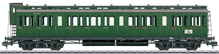 DB Type B4 Passenger Car, 2nd Class, Era III