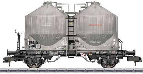 DB Type Kds 56 Powder Freight Silo Car, Era III