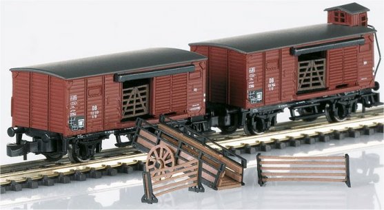 DB Livestock Transport 2-Car Set, Era III