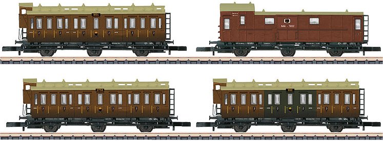 KPEV Passenger 4-Car Set, Era I