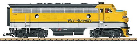 DRGW F7 A Diesel Locomotive, Era III