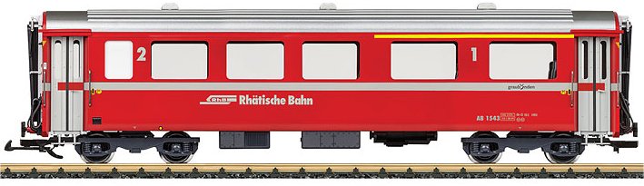 RhB Express Train Passenger Car, 1st/2nd Class, Era VI