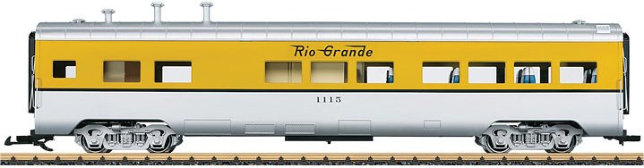 DRGW Dining Car, Era III