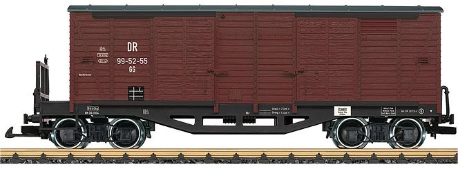 DR Four-axle Boxcar,  Era III