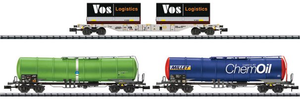 HUPAC Freight Transport 3-Car Set, Era VI