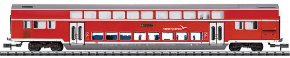 DB AG type DBpza 780.1 Hanseatic Express Bi-Level Car, 2nd